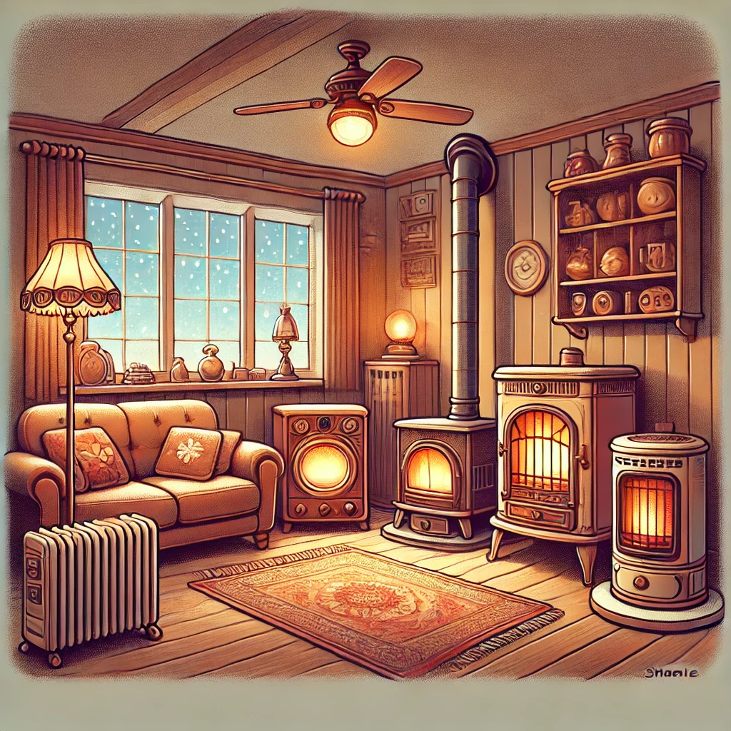 معرفی انواع بخاری و راهنمای خرید بر اساس ظرفیت و متراژ خانه